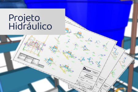 Projeto Hidráulico Multifamiliar com Vistas Isométricas em 3D