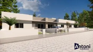 Projeto de casas geminadas em Mafra SC para investimento imobiliário
