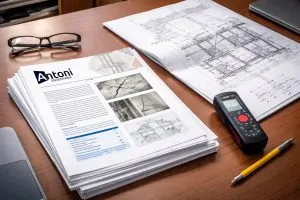 Laudo técnico de engenharia em imóvel com infiltração e trincas